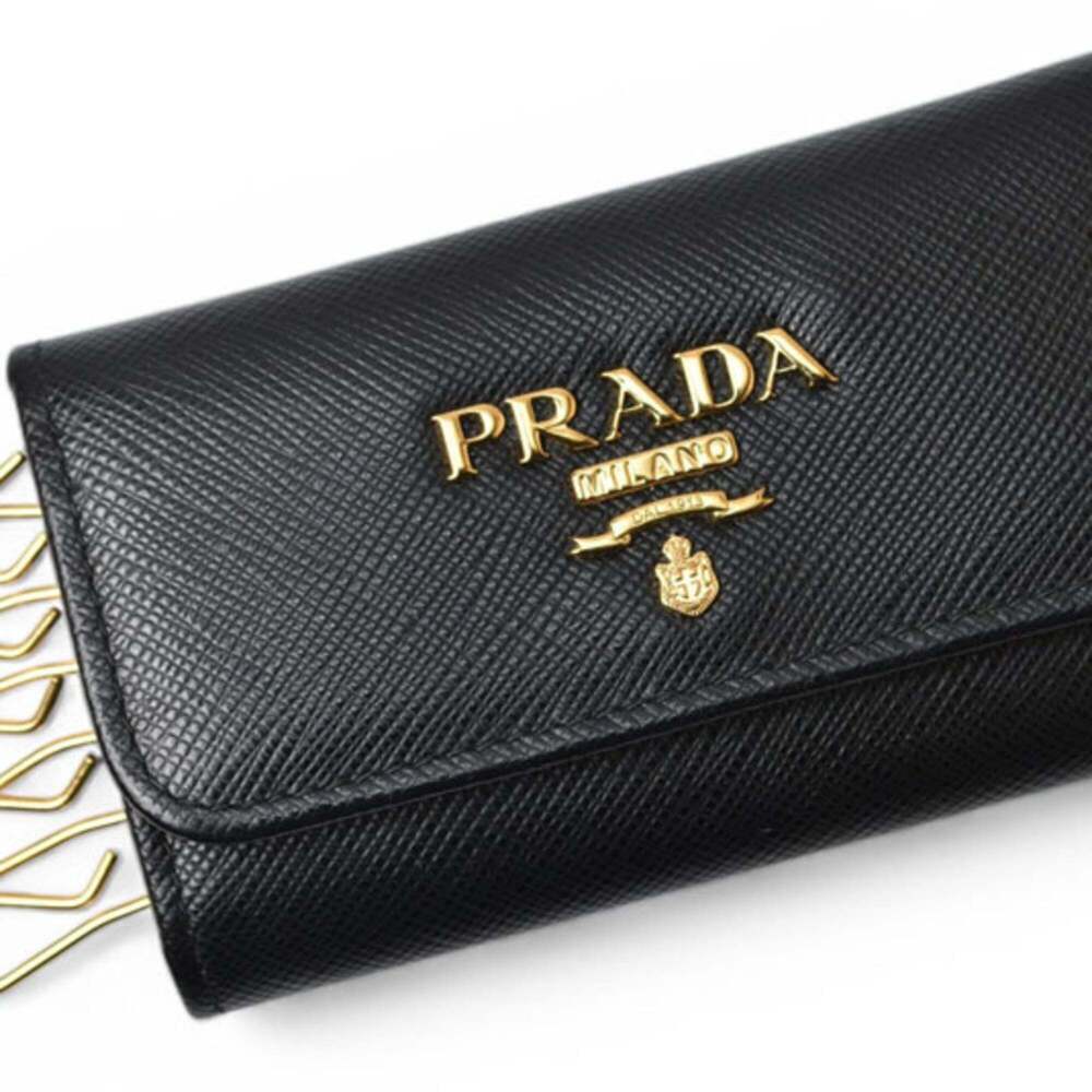 Prada Black Saffiano Metal 1PG222
